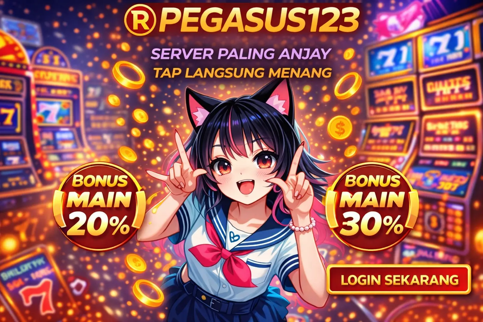 Galeri foto Pegasus123 : Akses Link Scatter Hitam Dengan Jackpot Paling Gacor di Jakarta